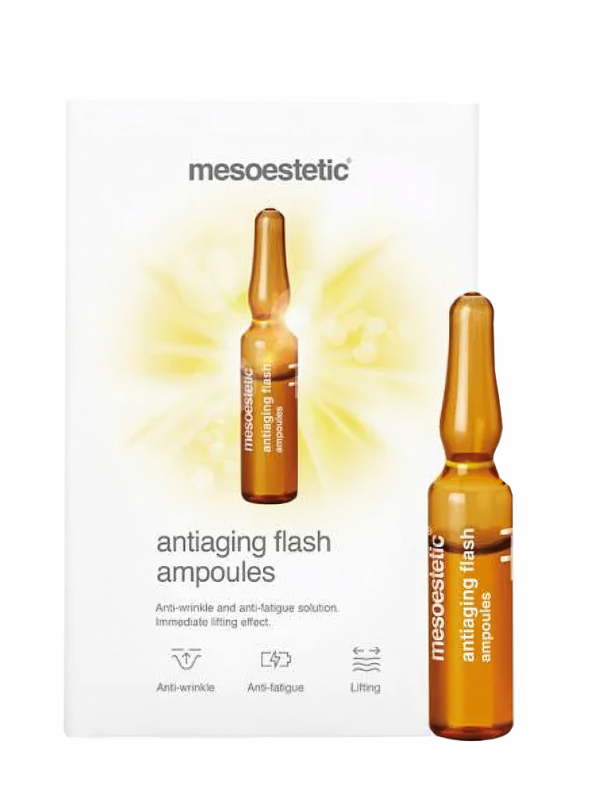 MESOESTETIC ANTIAGING FLASH AMPOULES (10 X 2ML)