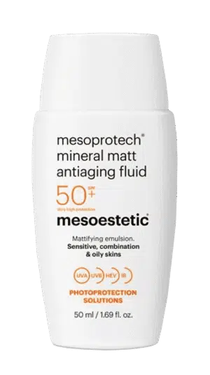 MESOESTETIC MESOPROTECH MINERAL MATT ANTIAGING FLUID SPF 50+