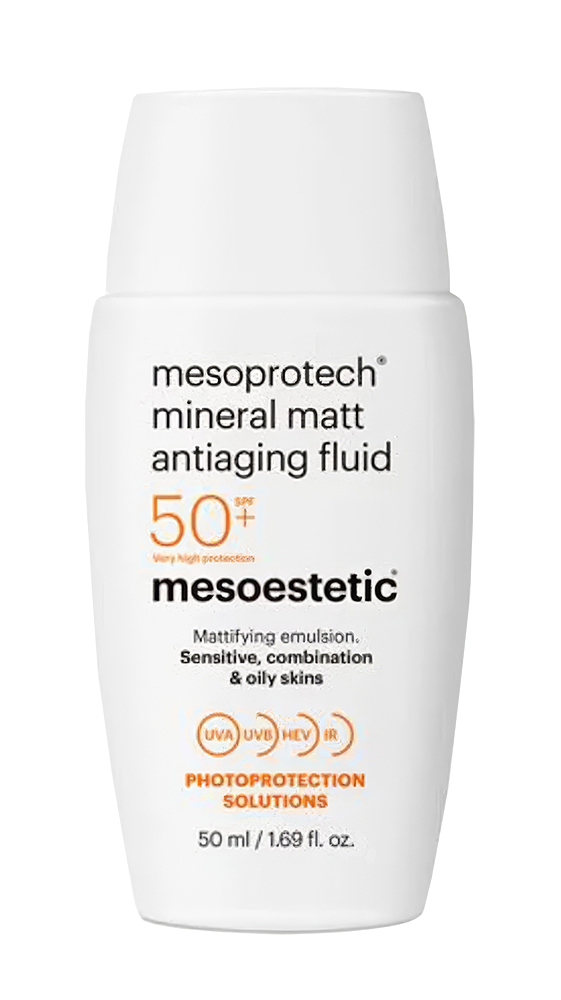 MESOESTETIC MESOPROTECH MINERAL MATT ANTIAGING FLUID SPF 50+ (1 X 50ML)