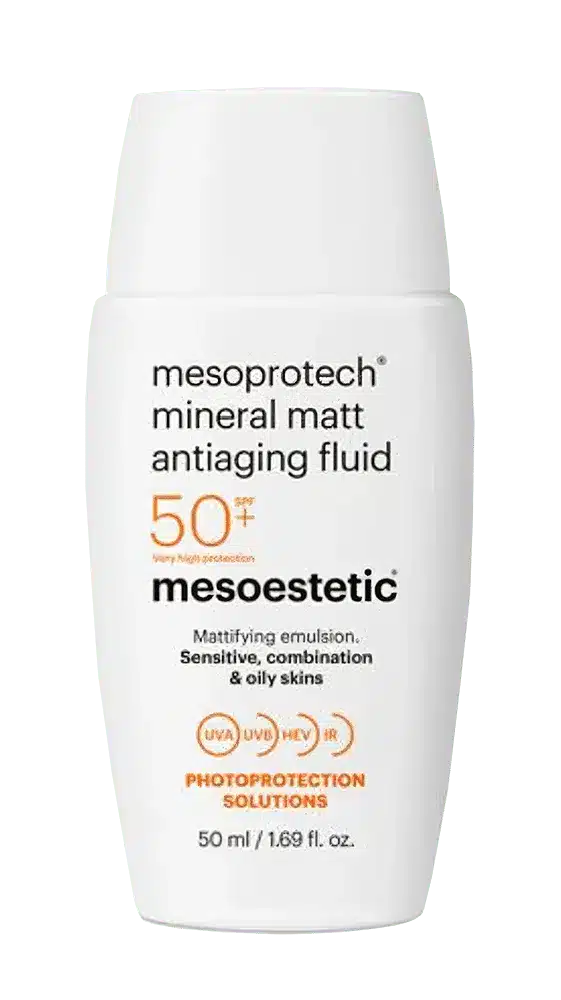 MESOESTETIC MESOPROTECH MINERAL MATT ANTIAGING FLUID SPF 50+