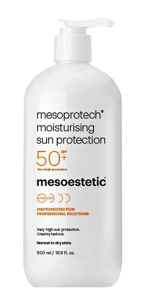 MESOESTETIC MESOPROTECH MOISTURISING SUN PROTECTION SPF50+ (1 x 500ml)