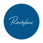 blue restylane filler brand icon
