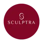 red sculptra filler brand icon