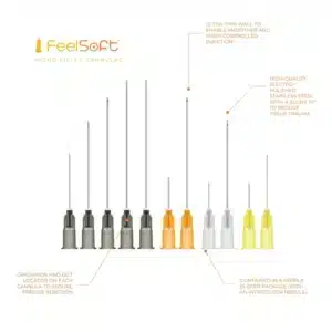 Feel Soft micro filler cannulas lineup