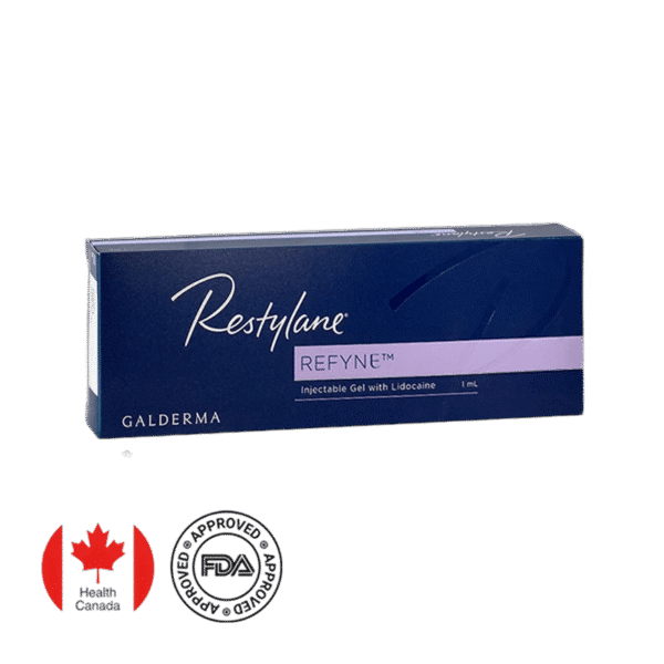 Frame 24 Restylane Refyne box with logos