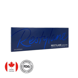 Box of Restylane with approval seals