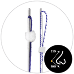 Medical device close-up illustration.