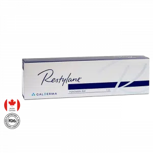 restylane lidocaine package front view