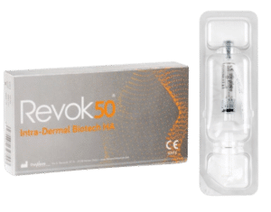 Revok50 2 x 2ml product packaging